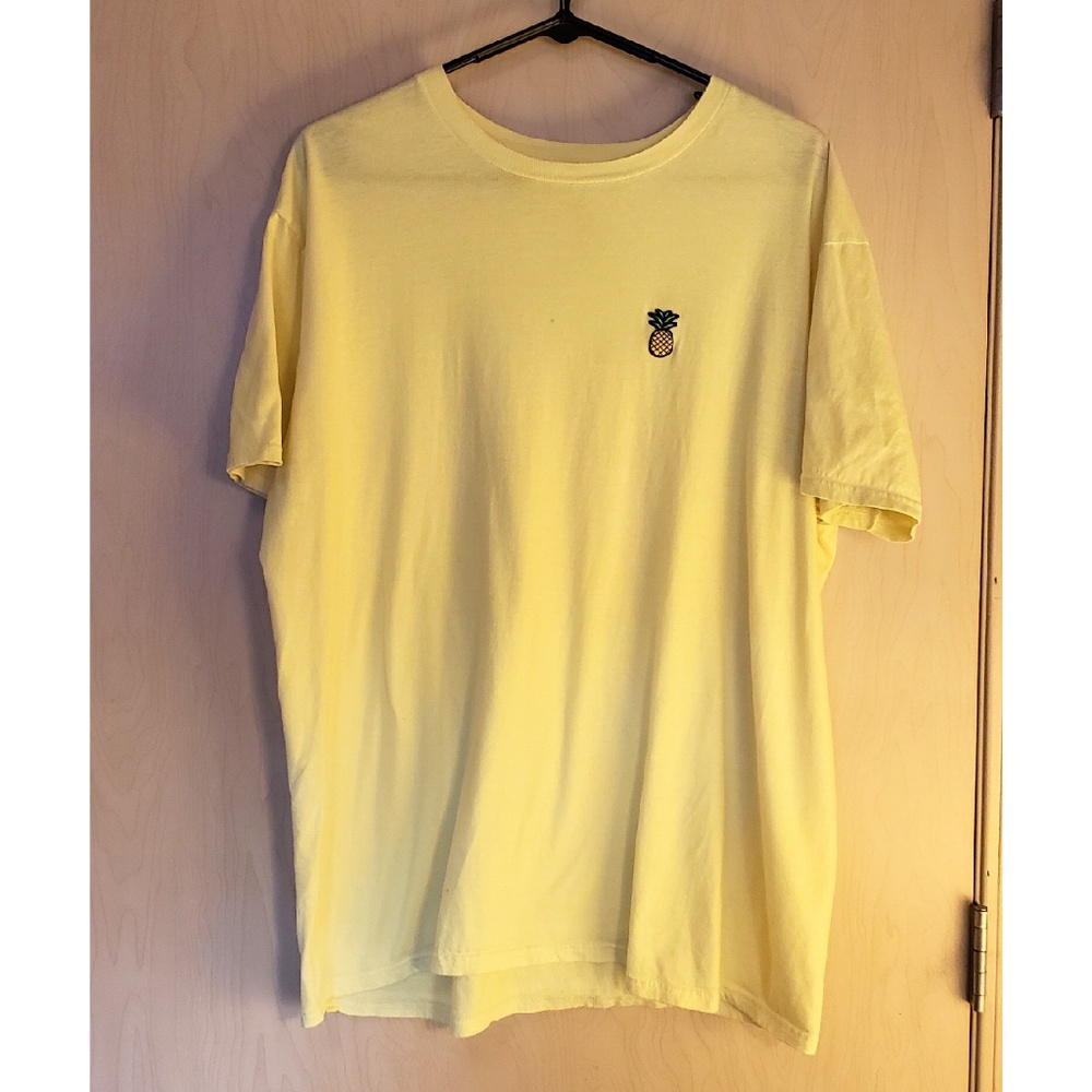 Yellow pineapple shirt
